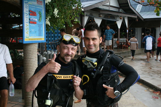 Enrico der Super Easy Diver mit Coach