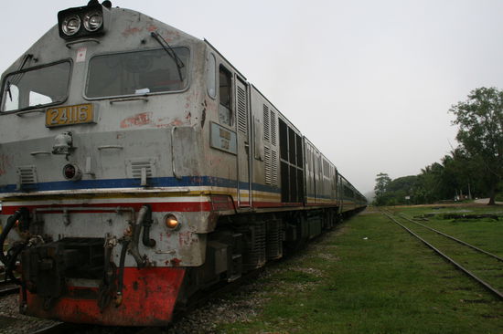 Der sogenannte Junglezug ist wohl schon etwas in die Jahre gekommen 