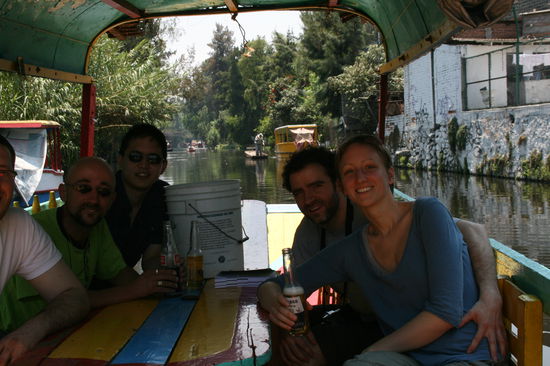 Sugg,Enrico und Antoine lks.von vorn nach hinten,Barbara und Lorenz rechts war echt ein schoener Tag ....