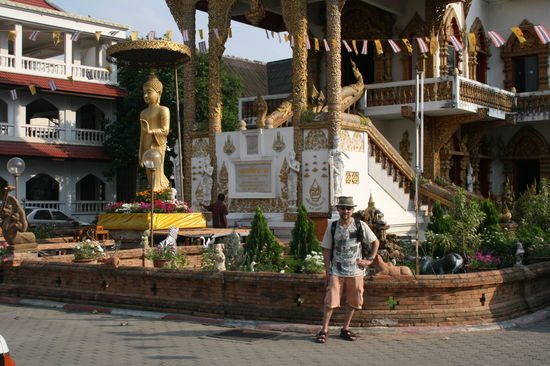 Enrico in Chiang mai,hab leider vergessen welcher Wat es ist.