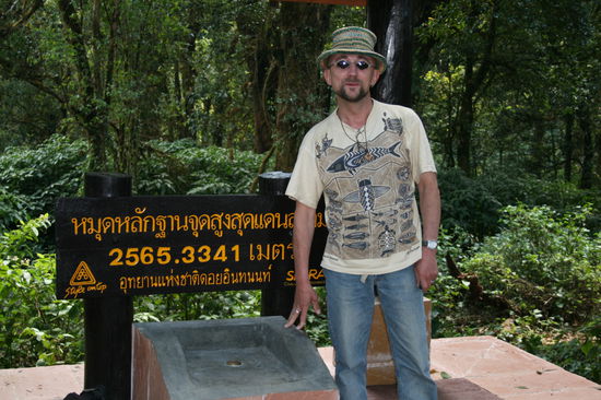 Enrico am hoechsten Punkt in Thailand