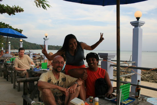 Wayne (Mumbai) Komal(Mumbai) Enrico(Hamburg/Rey) Wir hatten glaub ich viel Spass zusammen