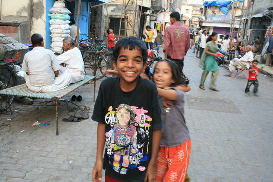 Die Kiddis moegen das,fotografiert zu werden,die waren ganz heiss auf meine Kamera.