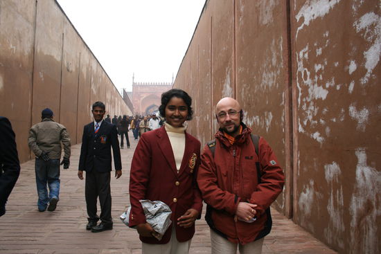 Enrico musste wieder mal als Fotomodel hinhalten...