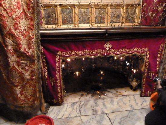 Der heiligste aller heiligen Platze,der Ort an dem Jesus das Licht der Welt erblickt haben soll...