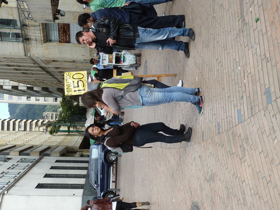 Die laufende Telefonzelle,das hab ich vorher auch noch nicht gesehen...