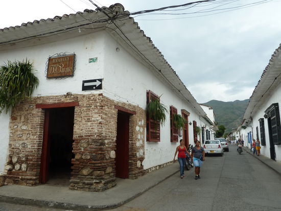 Das ruhige und verschlafene Staedtchen Santa Fee ...