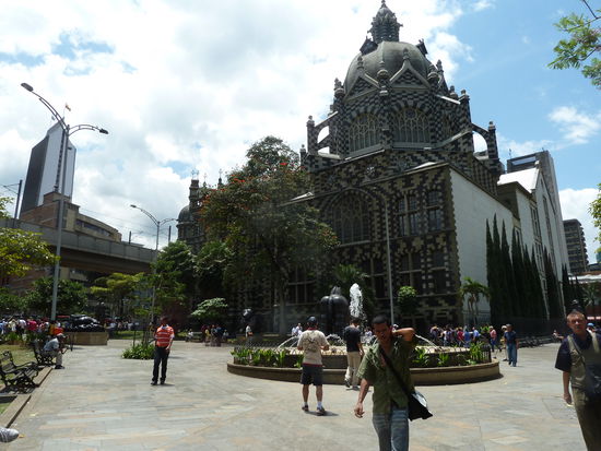 Parque Berrio in Medellin..das Stadtzentrum sozusagen