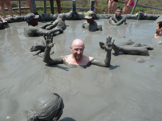 und so von Oben,der Schlamm hat sich wirklich alle Wege gesucht 