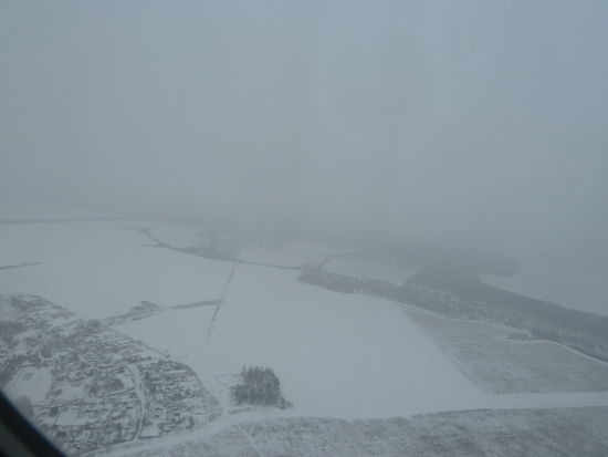 Kurz vor der Landung,ihr duerft schon mal mitfrieren