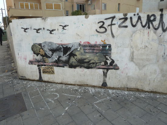 solche Malereien sieht man viele dort...