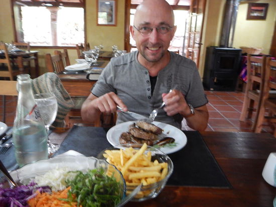 Und Essen gabs auch reichlich und vor allem gut !!!