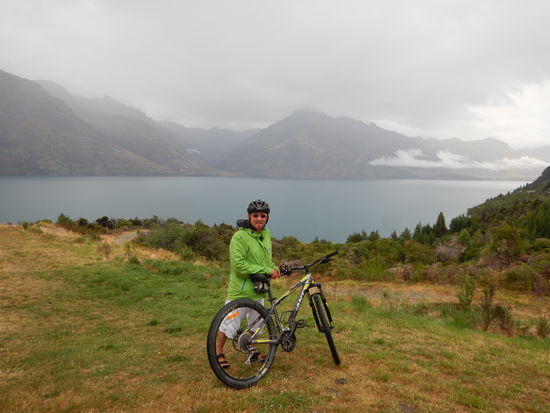 ja, mit diesem Ausblick wird man dann verwöhnt…