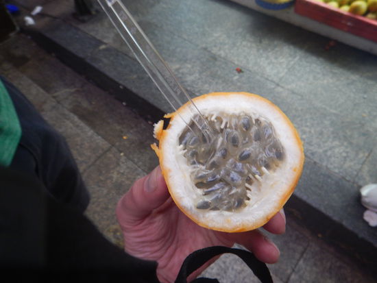 sehr, sehr lecker … Grenadilli nennt sich das!