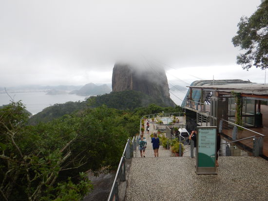 Der Pao de Acucar hat sich mir bloss halb gezeigt...