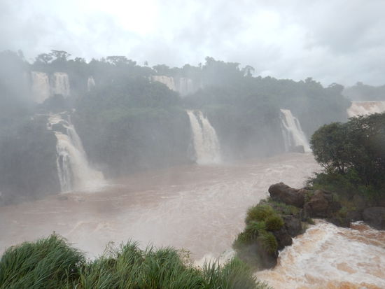die brasilianische Seite vom Garganta de Diabolo