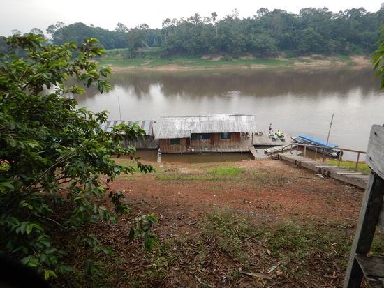 das schwimmende Restaurant...