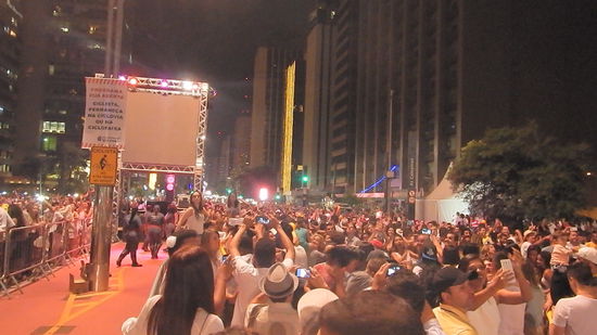 Avenida Paulista an Silvester...