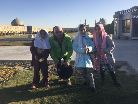 Die Kiddis waren so aufgeregt  , wollten unbedingt ein Foto haben..