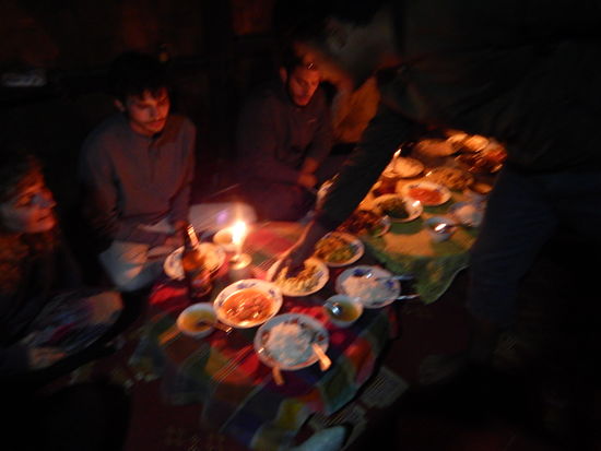 Das ist nicht Hogwards,dass ist unser Abendbrot im Kloster,sehr lecker 