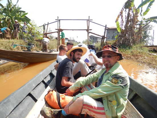 Unser Boot für ca 4 Stunden,wir waren schon ziemlich hinüber 