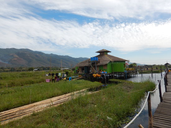 Restaurant auf meinem Fahrradtrip...