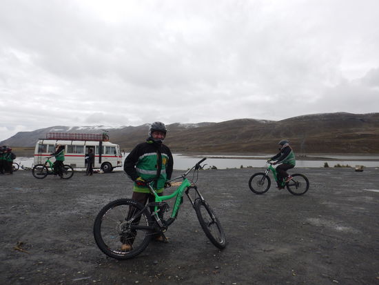 Das war der Startpunkt vom Death Road ....