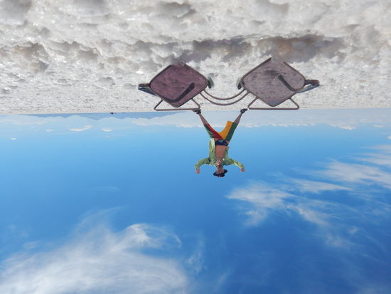 haben viel Spass gehabt, am Salar de Uyuni 