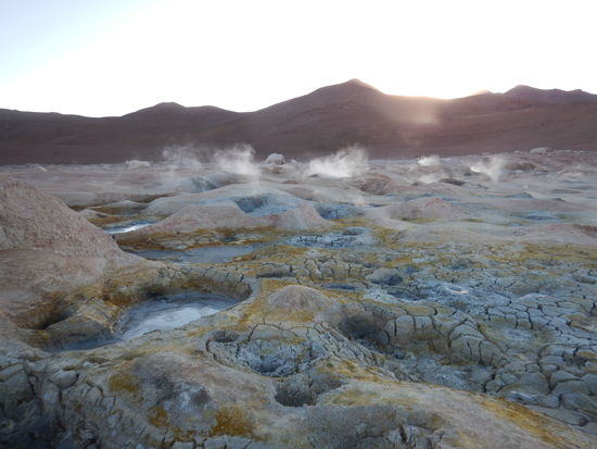 Geiser Sol de Manana so heißen die Dinger 