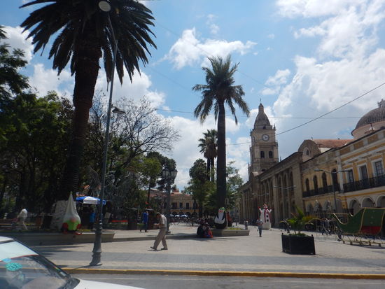 Plaza de 14 Septiembrie en Cochabamba