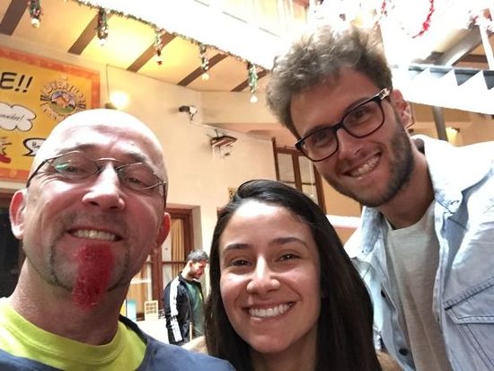 Me,Dani, eigentlich Daniara  und Matheo ..