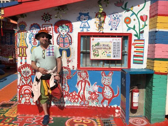 Rainbow Villa in Taichung, war echt nett dort !