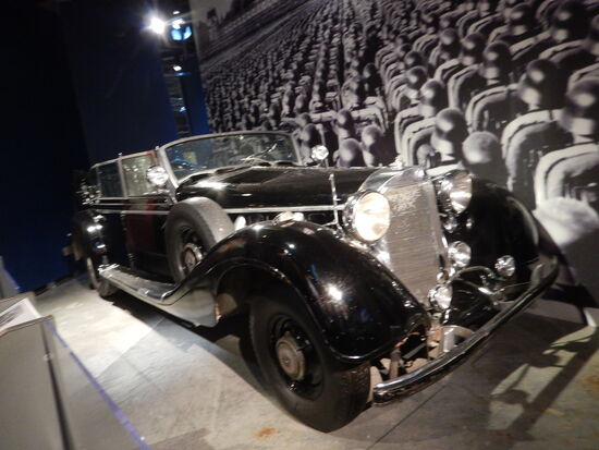 Das Auto , welches Adolf Hitler für seine Propagandatouren benutzte