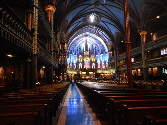 Notre Dame Basilika von Innen