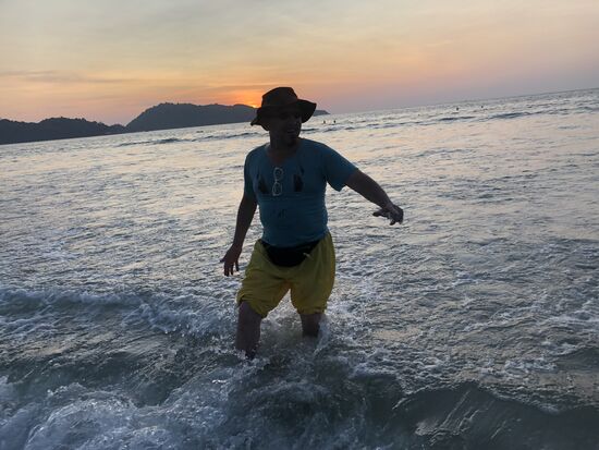 Sonnenuntergang und ich