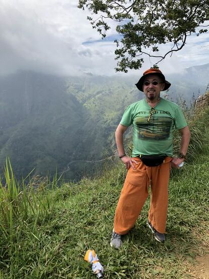 Auf dem Weg zum Adams Peak