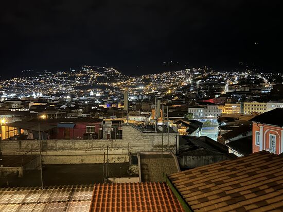 Dachterrasse vom Secret Garden Hostel ��