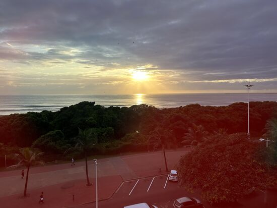 Sonnenaufgang eine Minute später �