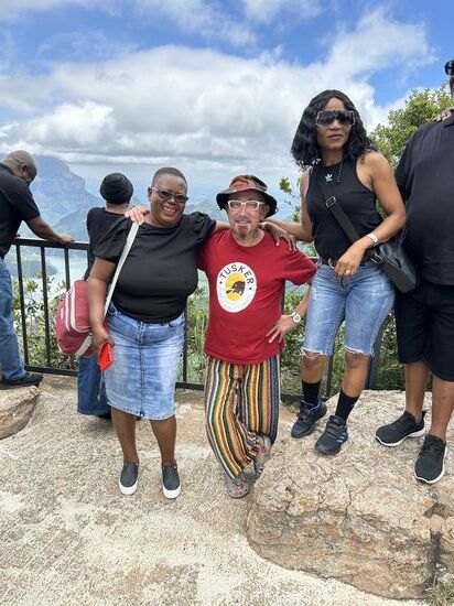 Ich sollte als Fotomodell herhalten….�