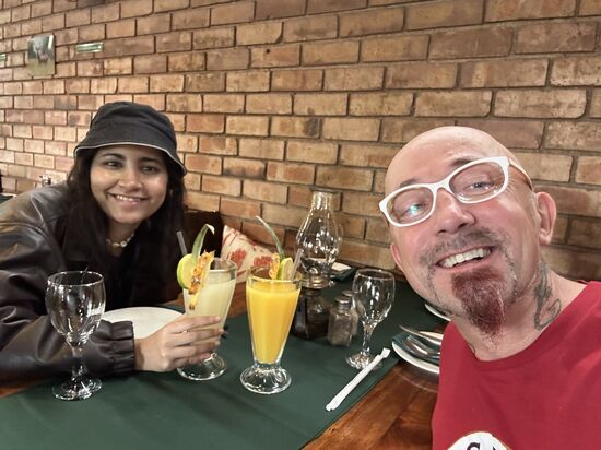 Kleine Pause und ein kurzer Snack