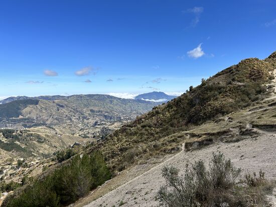 Der Blick auf die Landschaft ist unbeschreiblich, da werd ich noch lange von zehren können �