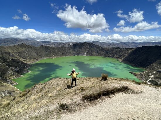 Da war es schon bisschen wärmer !