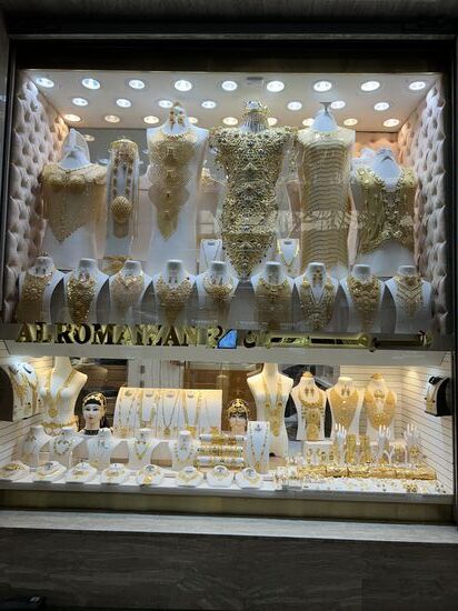 Überall glitzert es �