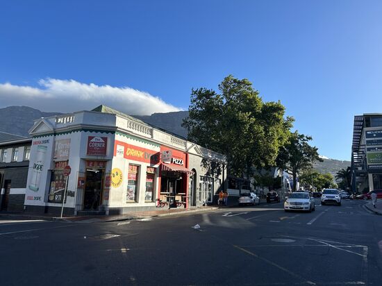 Auf dem Weg zur Waterfront.