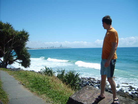 Blick auf Surfers Paradise