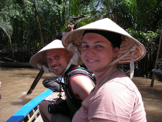 Alex &amp; Denise im Mekong Delta