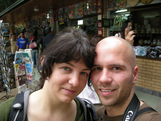 Alex und Denise in Hanoi