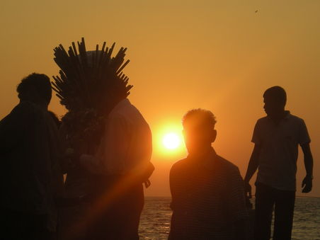 Sonnenuntergang Fort Cochin