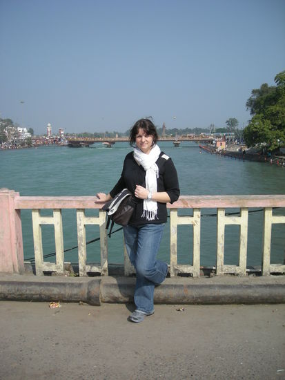 Denise in Haridwar