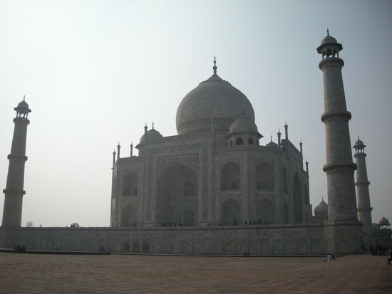 Das war aber das letzte Bild vom Taj Mahal...
